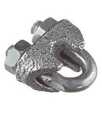 Зажим троса u-образный d3 мм DIN 741 (2 шт.) - фото 4