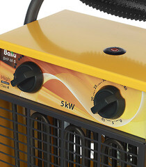 Пушка тепловая электрическая 5 кВт Ballu BHP-M-5 прямого нагрева - фото 6