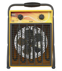 Пушка тепловая электрическая 9 кВт Ballu BHP-M-9 прямого нагрева - фото 4