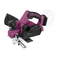 Изображение товара Рубанок аккумуляторный КМ АТОМ 18 В 82 мм без АКБ и ЗУ (СP-181)