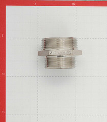 Ниппель переходной Stout 1 1/2 НР(ш) х 1 1/4 НР(ш) латунный (SFT-0004-112114) - фото 3