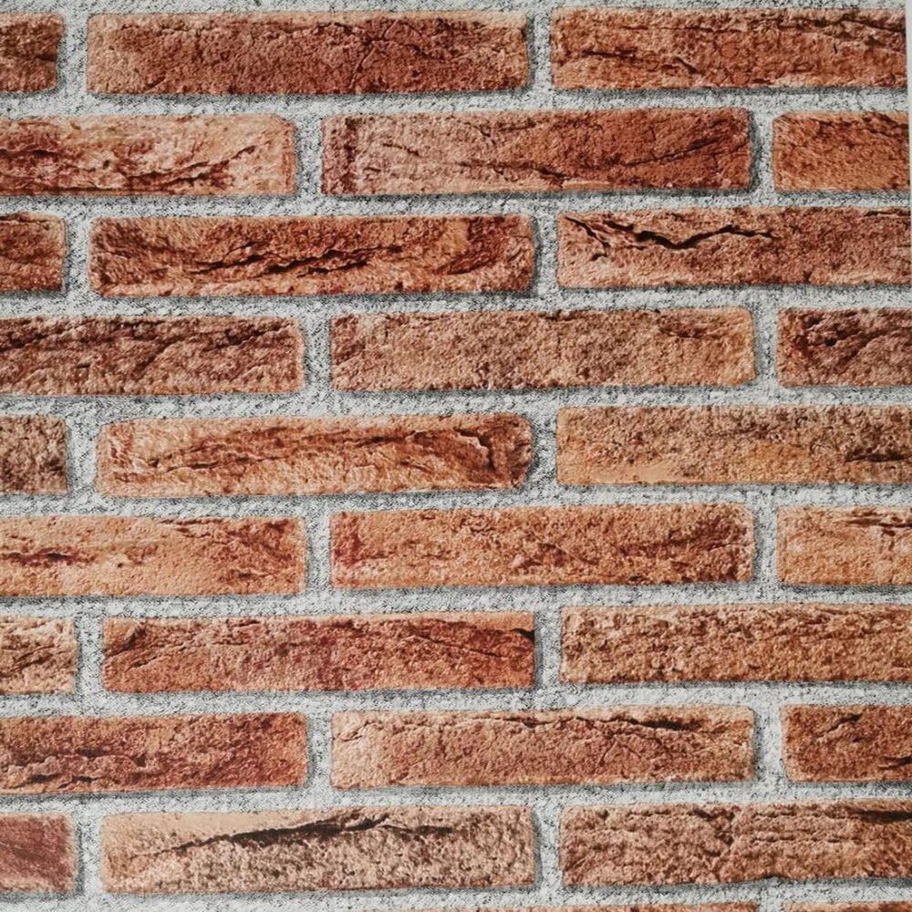 Изображение товара Пленка самоклеящаяся Deluxe Кирпич красно-коричневый для мебели 0,45х8 м Изображение товара Пленка самоклеящаяся Deluxe Кирпич красно-коричневый для мебели 0,45х8 м