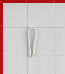 Дюбель-хомут для круглого кабеля Tech-Krep 11-18 мм белый (100 шт.) - фото 2