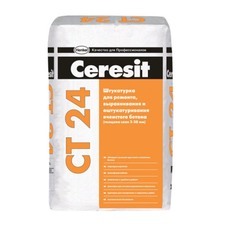 Штукатурка цементная Ceresit CT 24 универсальная серая 25 кг
