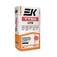 Штукатурка цементная ЕК TТ50 Lite серая 25 кг