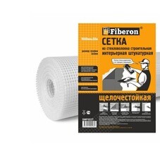 Сетка стеклотканевая малярная Fiberon ячейка 5х5 мм 1х50 м белая