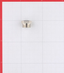 Заглушка Stout 1/2 НР(ш) латунная (SFT-0025-000012) - фото 2