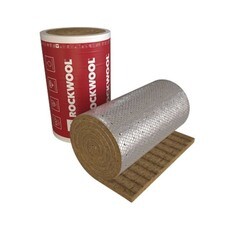 Утеплитель Rockwool Wired Mat Alu 105 50х1000х4000 мм 4 кв.м прошивной