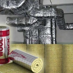Утеплитель Rockwool 60х1000х5000 мм 5 кв.м кашированный