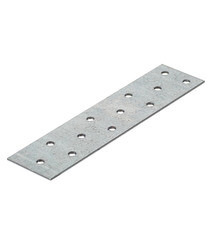 Пластина соединительная оцинкованная 160х40х2.0 мм - фото 3
