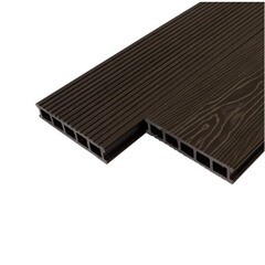 Доска террасная RusDecking Tehno Crown 3D 32х165х6000 мм ДПК венге