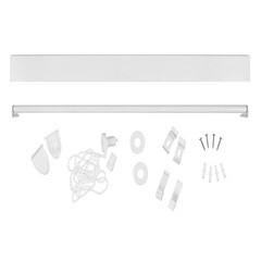 Рулонная штора день-ночь 140х160 см Legrand молочная - фото 4