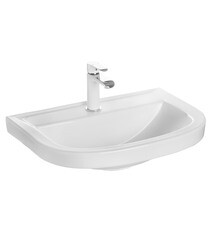 Раковина Santeri Pro 56 см подвесная белая (1.3115.5.S00.10B.0) - фото 5