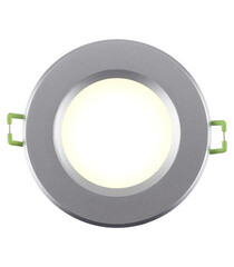Изображение товара Светильник встраиваемый светодиодный серый 6 Вт 4000К IP44 Navigator ДВО (94834)