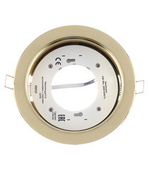 Изображение товара Светильник встраиваемый GX70 золото 24 Вт IP20 Navigator ДВО (61389)