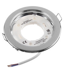 Светильник встраиваемый GX53 хром 13 Вт IP20 Navigator ДВО (71279) - фото 2
