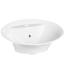 Раковина Keramin Трино 55 см накладная белая (00-001058) - фото 1