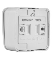 Выключатель Systeme Electric Blanca двухклавишный накладной белый (BLNVA105011) - фото 2