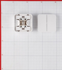 Выключатель Systeme Electric Blanca двухклавишный накладной белый (BLNVA105011) - фото 5