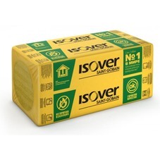 Утеплитель Isover Фасад-Мастер 100х600х1000 мм 1,8 кв.м