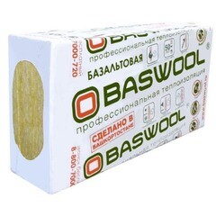 Утеплитель Baswool 45 100х600х1200 мм 4,32 кв.м