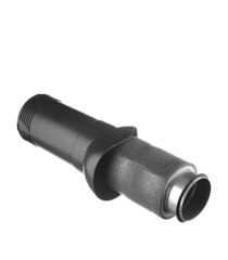 Вентиляционный выход Поливент изолированный d125х160 мм серый RAL 7015 - фото 3