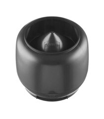 Колпак Поливент для изолированного выхода d160 мм серый RAL 7015 - фото 1