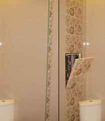 Люк ревизионный под плитку Хаммер Гиппократ-П алюминиевый 300х400 мм скрытый нажимной - фото 5