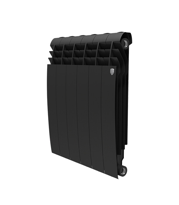 Изображение товара Биметаллический радиатор Royal Thermo BiLiner Noir Sable 6 секций 500 мм