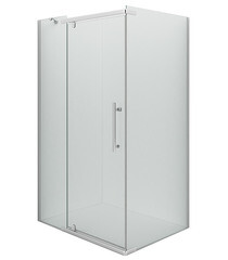 Душевой уголок Erlit Comfort хром 120х90х200 см прямоугольник стекло прозрачное 6 мм (ER10112H-С1) - фото 1