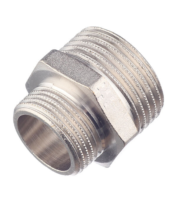 Изображение товара Ниппель переходной Stout 1 НР(ш) х 3/4 НР(ш) латунный (SFT-0004-000134)