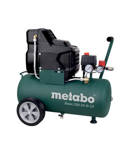 Компрессор безмасляный Metabo Basic 250-24 W OF 24 л 1,5 кВт (601532000)