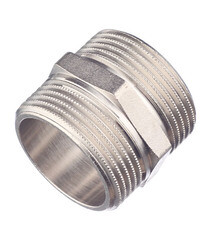 Изображение товара Ниппель Stout 1 1/4 НР(ш) х 1 1/4 НР(ш) латунный (SFT-0004-114114)