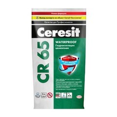 Гидроизоляция CERESIT Waterproof CR 65 цементная 5кг