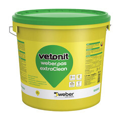 Штукатурка силикатно-силиконовая Weber.Pas ExtraClean короед фракция 1,5 мм 25 кг