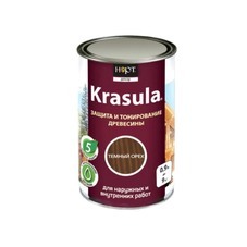 Антисептик Норт Krasula декоративный для дерева темный орех 0,95 л