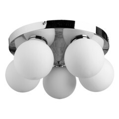 Светильник потолочный накладной Arte Lamp Aqua G9 165 Вт 220 В 2700К теплый свет IP44 (A4445PL-5CC)