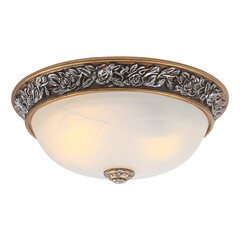 Светильник потолочный накладной Arte Lamp Torta E27 120 Вт 220 В IP20 круглый d360х140 мм (A7142PL-2SB)
