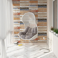 Керамогранит Cersanit Colorwood многоцветный матовый 598х185х7,5 мм (11 шт.=1,216 кв.м) - фото 3