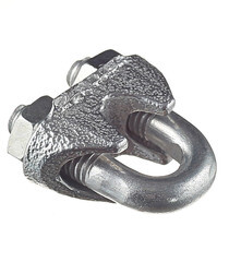 Зажим троса u-образный d5 мм DIN 741 (2 шт.) - фото 2