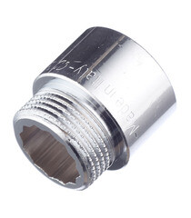 Изображение товара Удлинитель Stout 20 мм х 3/4 ВР(г) х 3/4 НР(ш) латунный (SFT-0002-003420)