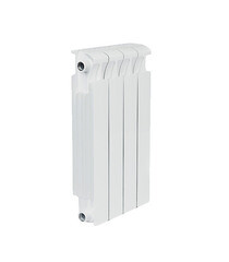Радиатор биметаллический Rifar Monolit Ventil MVR 500 мм 4 секции 3/4 нижнее правое подключение белый - фото 1