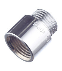 Удлинитель Stout 20 мм х 1/2 ВР(г) х 1/2 НР(ш) латунный (SFT-0002-001220) - фото 2