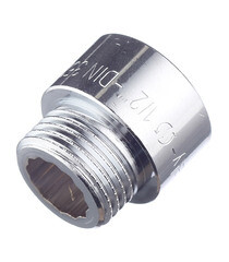 Удлинитель Stout 15 мм х 1/2 ВР(г) х 1/2 НР(ш) латунный (SFT-0002-001215) - фото 1