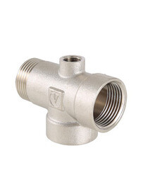 Соединитель для насоса Valtec 1 НР(ш) х 1 ВР(г) х 1 ВР(г) х 1/4 НР(ш) х1/4 ВР(г) пятиходовой (VTr.600.N.06110) - фото 2