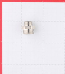 Ниппель переходной Stout 3/4 НР(ш) х 1/2 НР(ш) латунный (SFT-0004-003412) - фото 4