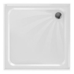 Поддон Alex Baitler акриловый 90х90х17 см квадрат белый низкий (AB9017H-2) - фото 5