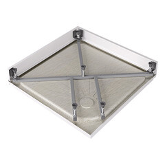 Поддон Alex Baitler акриловый 90х90х17 см квадрат белый низкий (AB9017H-2) - фото 3