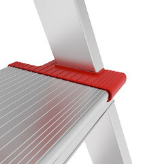 Стремянка алюминиевая 5 ступеней 130 мм усиленная 1,03 м Новая высота - фото 8