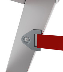 Стремянка алюминиевая 9 ступеней 130 мм усиленная 1,91 м Новая высота - фото 4